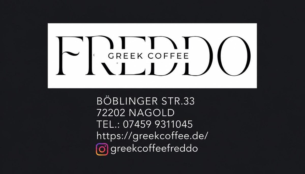 Café Freddo – Greek Coffee, Böblinger Str. 33, 72202 Nagold